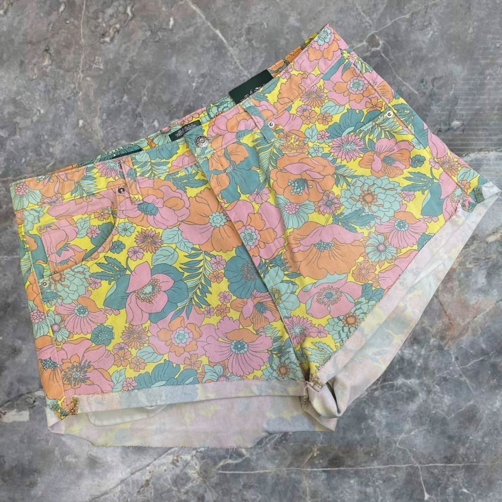 Wild Fable High Rise Cheeky Floral Short - Picture 2 of 11